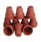 10 - Ultra Mini 1 1/2" x 1 7/8" Clay Pots - Great for Crafts and Fairy Gardens